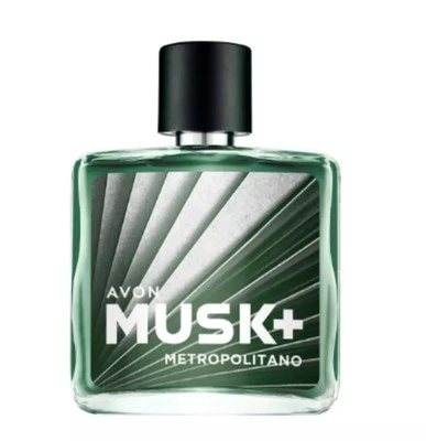Avon Musk (+) Metropolitano para Hombre ORIGINAL Y NUEVO CAJA SELLADA 75 ml Foto 1 de 2