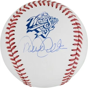 Derek Jeter NY Yankees Signed 1999 World Series Baseball Steiner Sports COA - Picture 1 of 2
