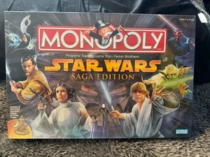 2005 Star Wars Monopoly Saga Edition - New - Sealed - Picture 1 of 16