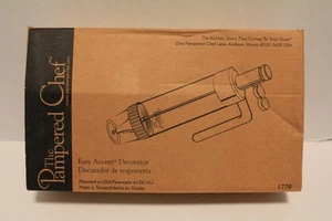 Decorador Pampered Chef Easy Accent #1778 con 6 puntas - Nuevo nunca usado - Imagen 1 de 4