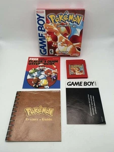 Pokemon: Red Version (Nintendo Game Boy, 1999) CIB Complete W/ Insert *NICE* - Imagen 1 de 12