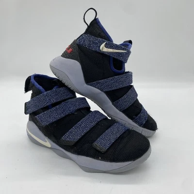 Nike LeBron Zoom Soldier 11 Zapatos Para Hombre 7 Gris Glaciar 897644-005 Baloncesto Foto 1 de 4