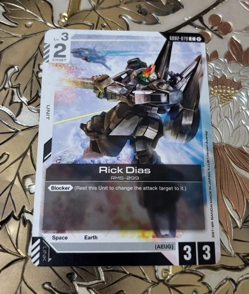 Gundam Card Game Rick Dias Dual Impact GD02-079 C - Image 1 of 1