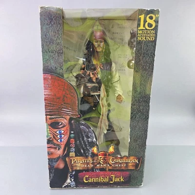 NECA Caníbal Jack Sparrow 18" Figura Piratas del Caribe Cofre del Hombre Muerto NUEVO Foto 1 de 4