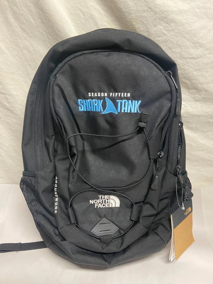 The North Face Groundwork Backpack Black With Verizon Media Flexvent