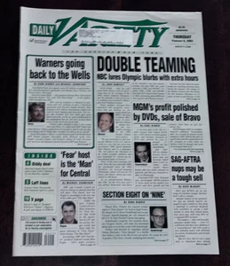 Daily Variety 2003 Feb 6 Joe Rogan To Host The Man Show Metallica Norm Macdonald - Picture 1 of 5