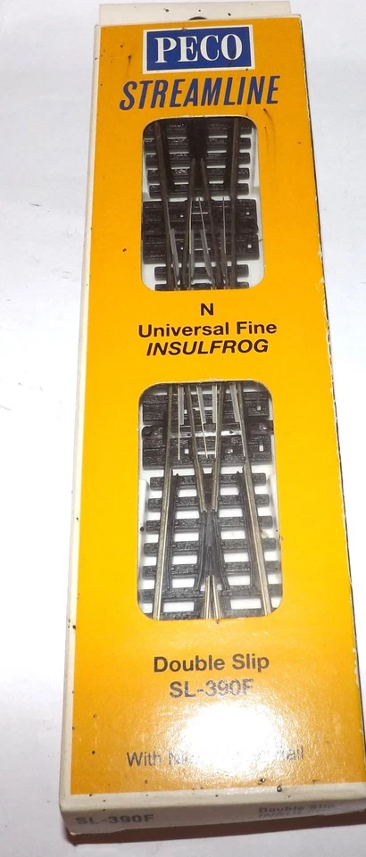 PECO SL-390F N GAUGE DOUBLE SLIP - Image 1 of 1