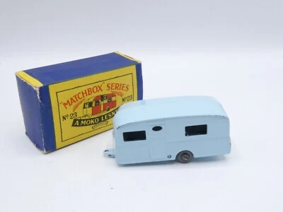 Caravana Matchbox Lesney 23b Berkeley casi como nueva en caja completa Foto 1 de 4