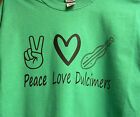 Peace Love Dulcimers - Dulcimer Shirt