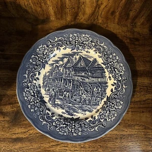 Ironstone "Red River" Plate made in England collection 17th Century England - Picture 1 of 3