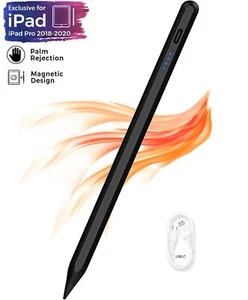 Stylus Pen Fast Charging Pencil For iPad A16/10th/Air/Pro 11" 12.9" 13" M4 M3 M2 - Afbeelding 1 van 18