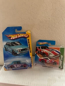 Hot Wheels Lot 2x 2009 New Models Datsun Bluebird 510 / datsun 240Z T-Hunt P68 - Picture 1 of 1