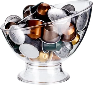 Coffee Pods Holder Plastic, Coffee Pod Storage Compatible with Nespresso Vertuo - Picture 1 of 12