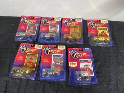 NASCAR JEFF GORDON SERIE DE POR VIDA GANADORES CÍRCULO 1/64 JUEGO COMPLETO DE 7 NUEVO Foto 1 de 4