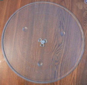 Used Bosch Thermador Microwave Plate 16 1/2" # 487763 With Roller! - Picture 1 of 4