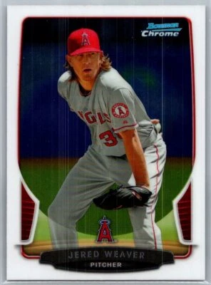 2013 Bowman #9 Jered Weaver NM+ - Image 1 of 2
