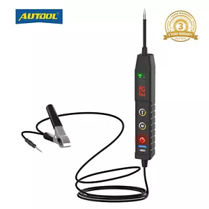 Luz de prueba probador eléctrico de circuito de sonda de alimentación automotriz digital 9-30V  - Imagen 1 de 16