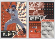 1998 Pinnacle Epix Season Orange Jeff Bagwell #E3 HOF