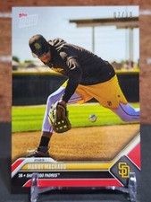 2023 Topps Now Road To Opening Day Red Parallel Manny Machado 7/10 Padres