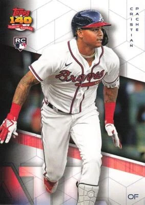 2021 Topps Archives Cristian Pache #287 Atlanta Braves - Image 1 of 2
