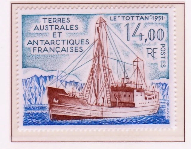 French Southern & Antarctic Territory Sc 171 NH ISSUE OF 1991 - SHIP. Sc$5.50 - Image 1 of 1