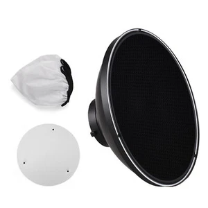 30cm/11.8in Standard Reflector Beauty Dish Bowens Mount With White Diffuser CEL - Picture 1 of 6