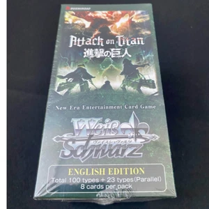 Sealed Weiss Schwarz Attack on Titan Vol. 2 Booster Box, English Edition - Picture 1 of 5