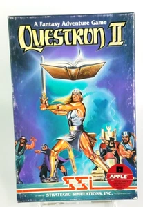 Questron II A Fantasy Adventure Game for Apple II from SSI 1988 Vintage - Picture 1 of 7