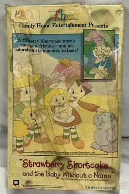 Strawberry Shortcake and the Baby Without a Name Rare Big Box VHS Video Tape - Image 1 of 4