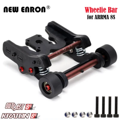 Spring Wheelie Bar Head-Up Wheel Tumbling for RC 1/5 ARRMA 8S Kraton Outcast - Image 1 of 4
