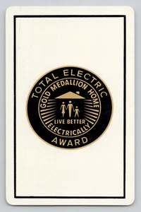 Swap Card Total Electric Award Gold Medallion Home Ten of Diamonds Live Better - Picture 1 of 2
