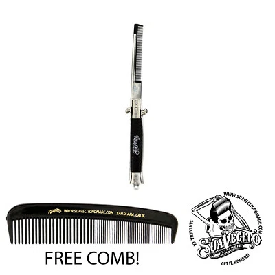 Suavecito Switchblade Handle Folding Comb - Image 1 of 4
