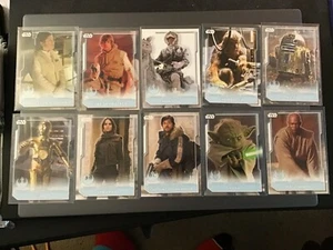 Topps Star Wars Battle Plans Galactic Adversaries insert, complete set of 30 - Picture 1 of 3
