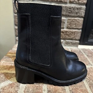 Seychelles Far Fetched Knit Women's Boot Black Size 6 - Picture 1 of 16