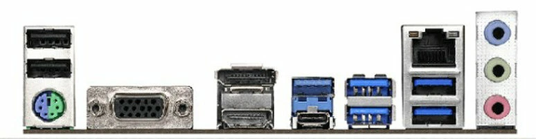 IO OEM   ASRock B450 PRO4 Motherboard Back plate  I/O - Image 1 of 1