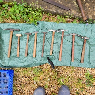 Lot de marteaux ancien de métier - Photo 1/4