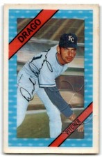 1972 KELLOGG'S DICK DRAGO KANSAS CITY ROYALS #40