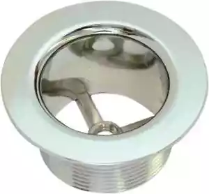 EZ-FLO Corpo Colino Vasca da Bagno con Tappo da 3/8 Pollici, 1-1/2 x Pollice, Cromato - Foto 1 di 3