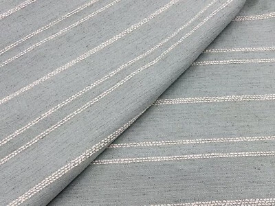 Thibaut Crypton Stripe Upholstery Fabric- Nolan Stripe / Seamist 2.50 yds W73310 - Image 1 of 4