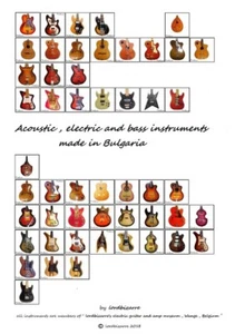 Bulgarian Acoustic &Electric Guitars Reference Book Encyclopedia Limited edition - Picture 1 of 8