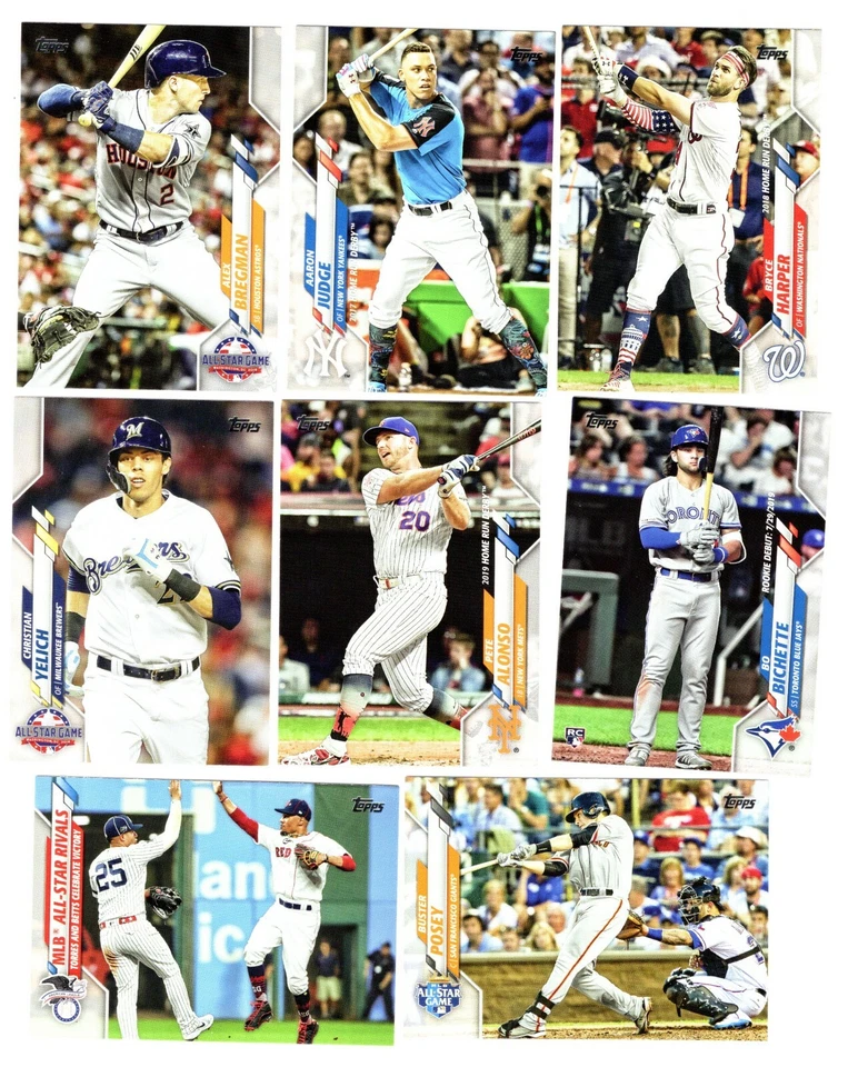 2020 TOPPS UPDATE #'s U-1 to U-300 ( ROOKIE RC's, STARS ) - WHO DO YOU NEED!! - Image 1 of 1