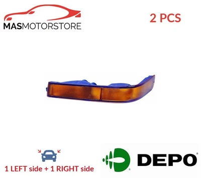 INDICATOR LIGHT BLINKER LAMP PAIR LORO 214-1636R-AE 2PCS FOR MITSUBISHI - Image 1 of 4