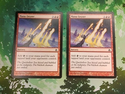Mana Geyser-#75-Fifth Dawn-Regular -MP Condition - X2 - Image 1 of 2