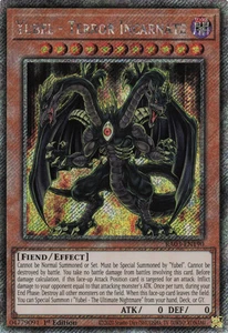 Yugioh Yubel - Terror Incarnate RA03-EN190 - Platinum Secret Rare - Picture 1 of 1