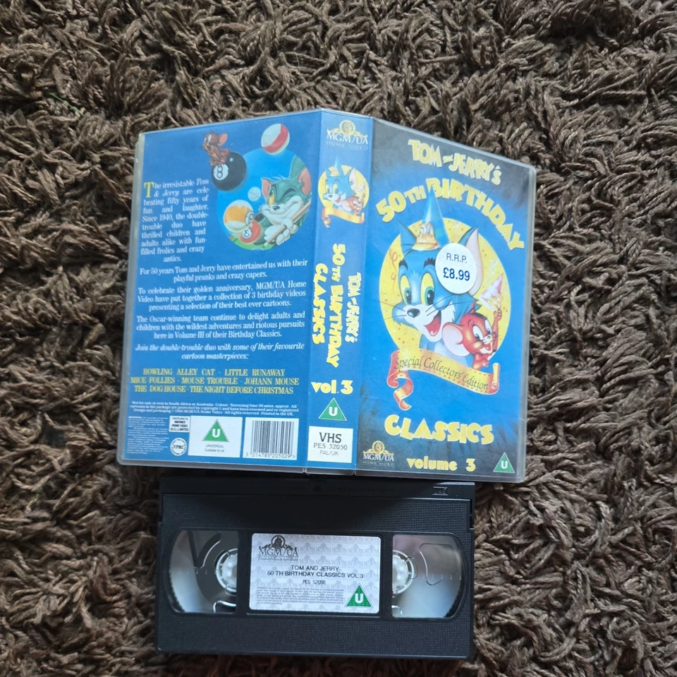 Tom and Jerry's 50th Birthday Classics VHS Special Collectors Edition volume 2 - Image 1 of 1