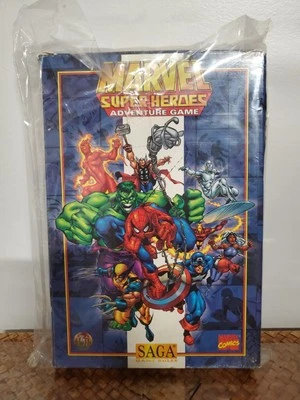 TSR Marvel Super Heroes Adventure Role Playing Game - New Unopened- Sealed Decks - Image 1 of 4