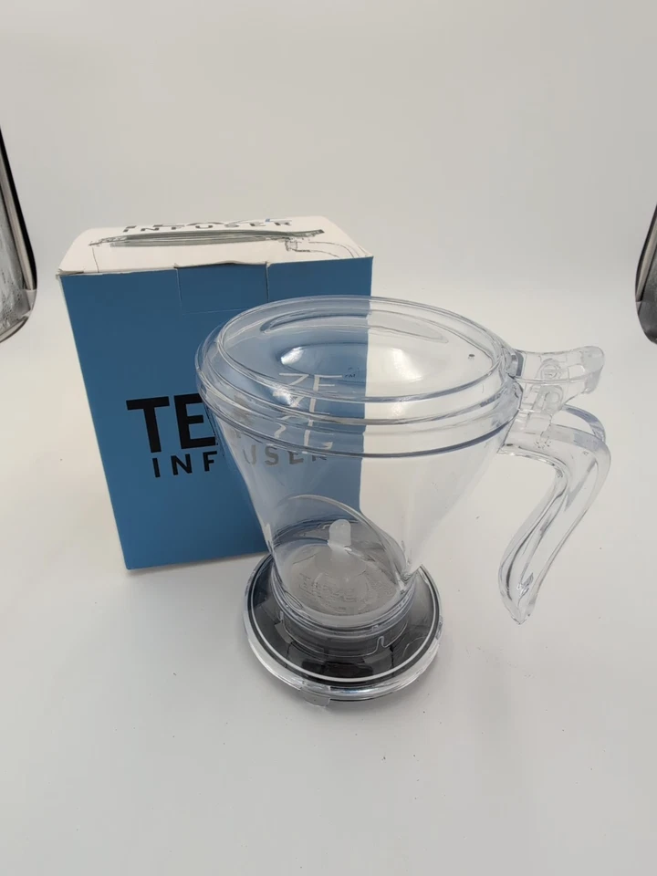 Clear Round Loose Leaf Tea Infuser - Premium Quality Tea Steeper - Image 1 of 1