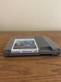 Baseball Simulator 1000 (Nintendo NES, 1989) - Authentic - Tested