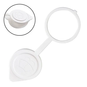 New Practical Washer Bottle Cover Nozzle Cap 1Pcs Parts Plastic Vehicle White - Picture 1 of 12