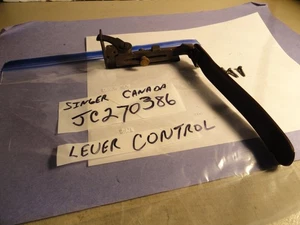 *RARA* MÁQUINA DE COSER CANTANTE 1936 - 1948. DE CANADÁ SER.JC270386 PALANCA DE CONTROL - Imagen 1 de 10